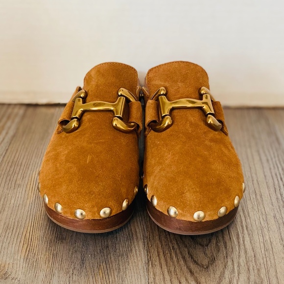 Boden, Spain, Iris Snaffle Suede Womens Clogs 38. - Picture 7 of 7